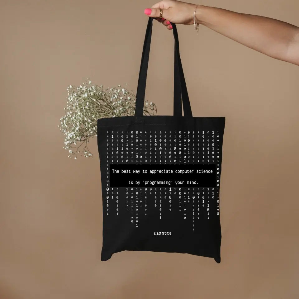 Computer Science Tote Book Bag