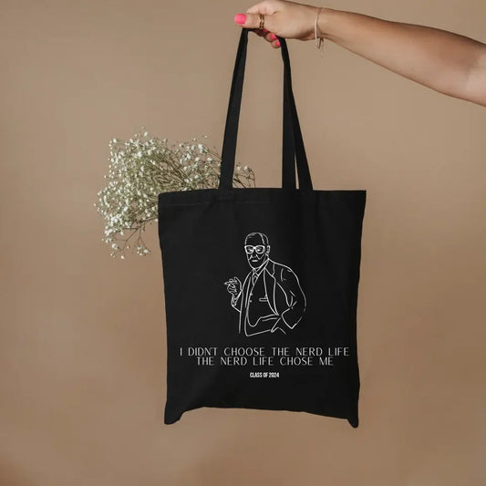 Nerd Life Tote Book Bag