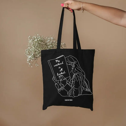 Booked Weekend Tote Book Bag