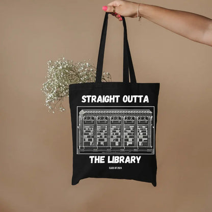 Library Tote Book Bag