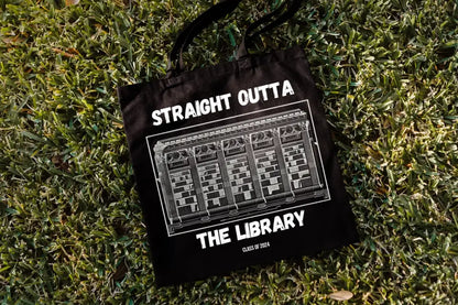 Library Tote Book Bag