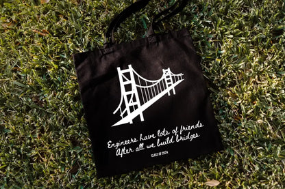 Engineering Tote Book Bag