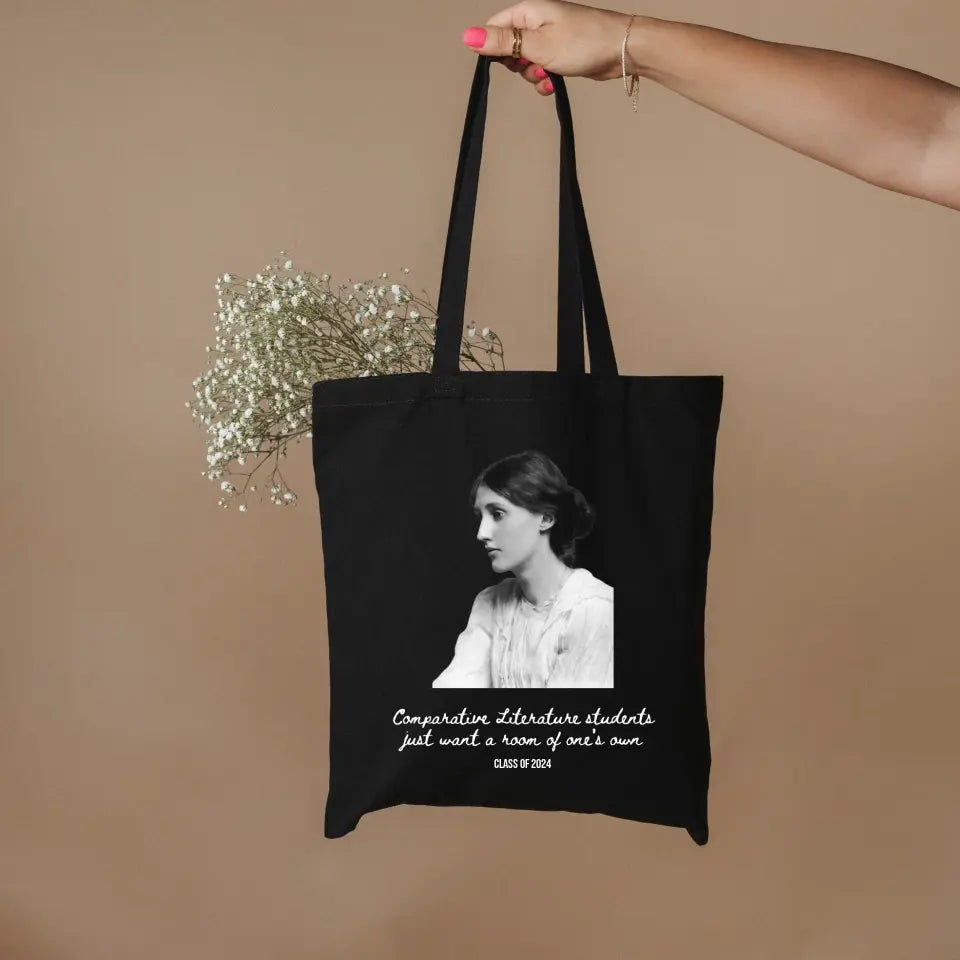 Comparative Literature Tote Book Bag